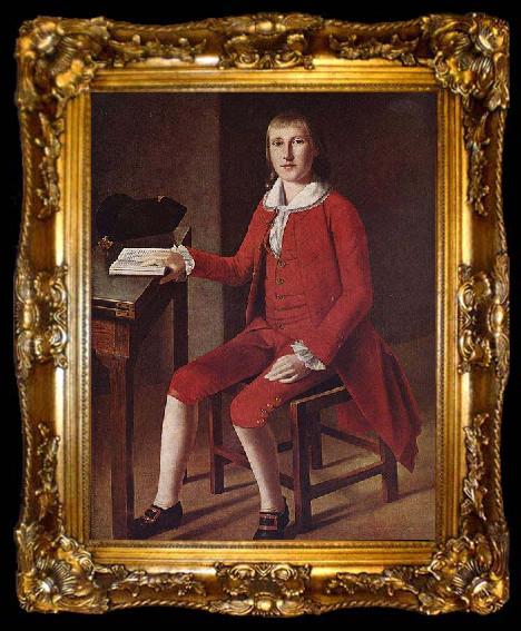 framed  Ralph Earl Portrat des William Carpenter, ta009-2